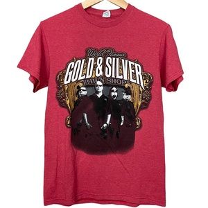 Y2K Pawn Stars Gold & Silver Tee